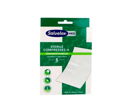 Salvelox Garza Compresa Steril M 5uds