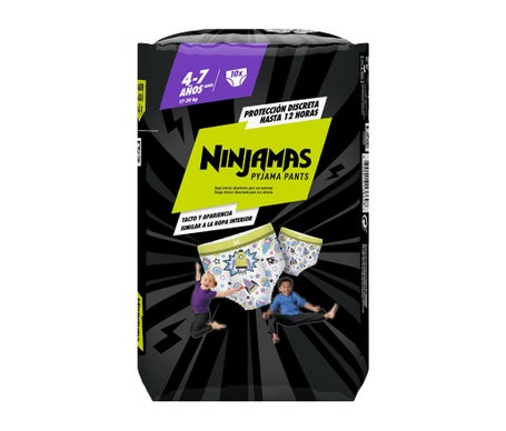 Dodot Ninjamas Pyjama Pants 4-7 años 10uds