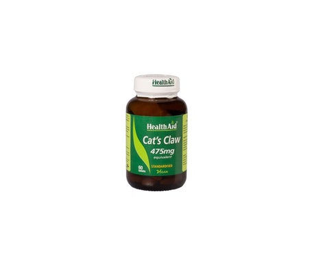 Health Aid Uña Gato 475mg 60 Tab