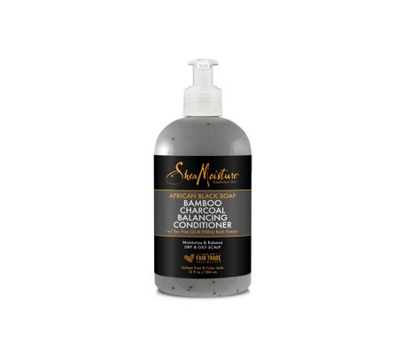 Shea Moisture African Black Soap Bamboo Charcoal 384ml