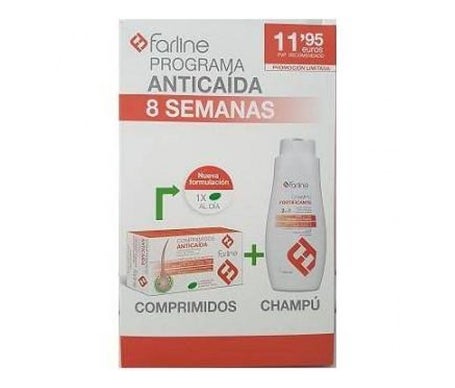 Farline Pack Anticaída Loción 100ml + 56comp