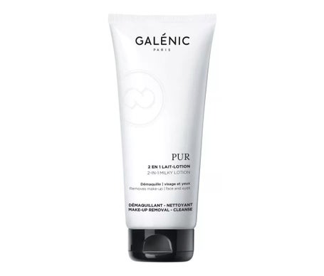 Galénic Pur 2 en 1 desmaquillante rostro y ojos 200 ml