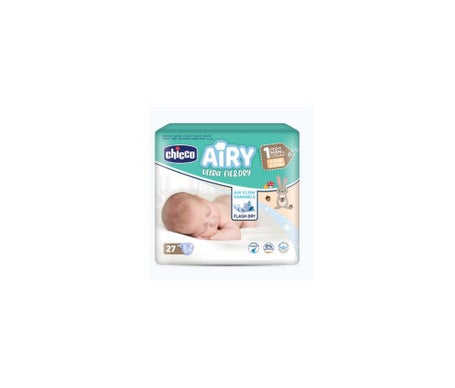 Comprar en oferta Chicco Airy Ultra Fit&Dry recién nacidos talla 1 (2 - 5 kg) 27 uds.