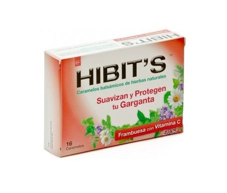 'Hibit''s Caramelos Frambuesa 16uds'