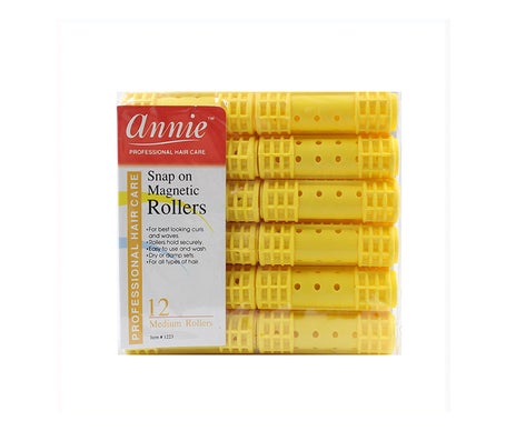 Annie Rolos Mag Amarillo 1223 Mediano 12uds