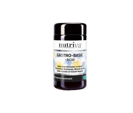 Alimentó a gastro Basic 60 comp de Nutriva | Natural Doctor