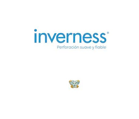Inverness Ohrring 24K 896-3 Aquamarin-Schmetterling