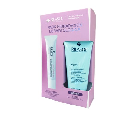 Rilastil Pack Aqua Intense 72h 40ml + Aqua Gel Limpiador 50ml