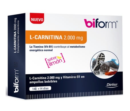 Biform L-carnitina 2000 14 viales