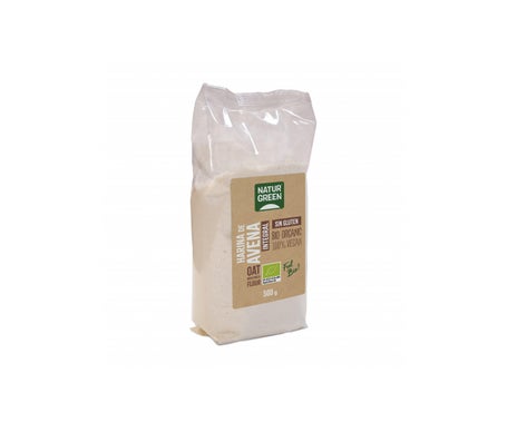 NaturGreen Harina de Avena Integral sin Gluten 500g