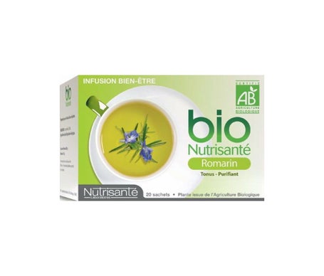 Infusión Nutritiva de Romero Orgánico 20 Bolsitas