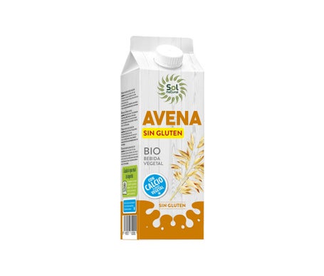 Sol Natural Bebida de Avena Calcio Sin Gluten Bio 6000ml