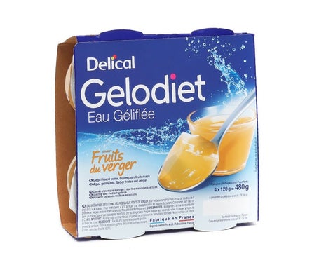 Delical Gelodiet Gel de agua Verg 4 X120