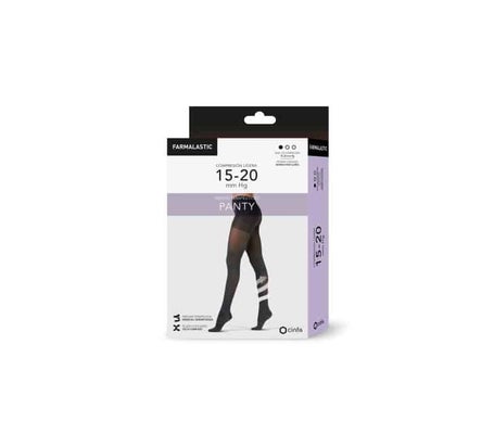 Farmalastic Pantimedia 15 20mm Negro TXL