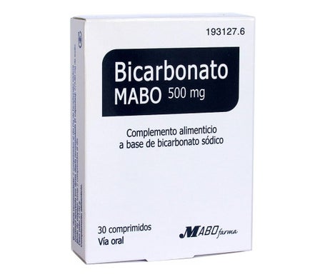 Mabo-Farma Bicarbonato 500mg 30 Comprimidos