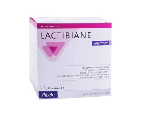 Bolsas de tolerancia al lactibiano de Pileje