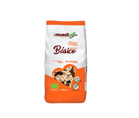 The Muesli Up Básico sin Azúcar sin Gluten Bio 350g