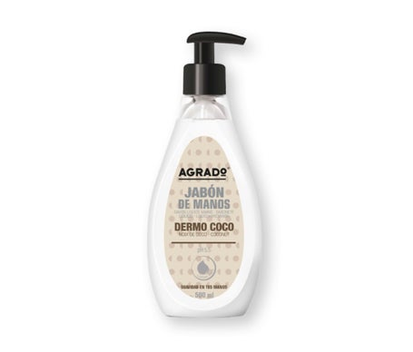 Agrado Jabón Manos Líquido Coco 500ml