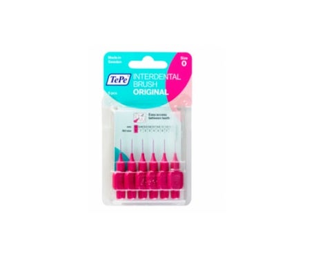 Cepillos Tepe Rosa 0,4 6Pcs