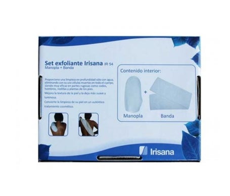 Irisana Set Exfoliante Manopla Toalla