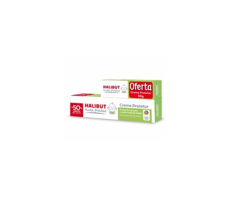 Halibut Muda Fraldas Creme Protetor Pack 150g + 50g