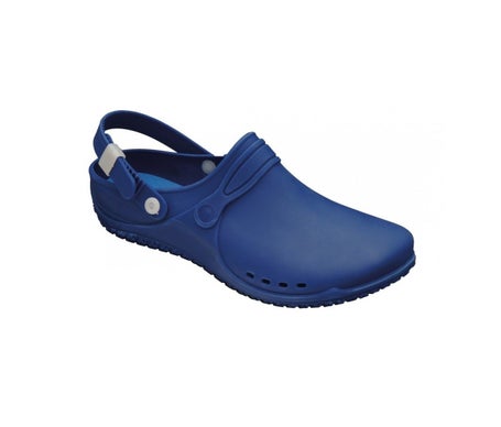 Scholl Clog Progress Zueco Azul Talla 41 1 Par