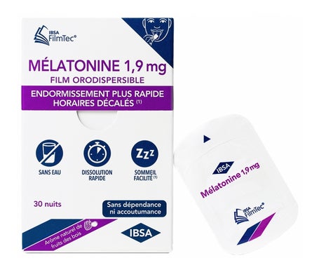 Ibsa Melatonina 1,9 mg 30 Films Bucodispersables
