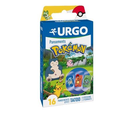 Urgo Pokémon Tattoo 16 apósitos