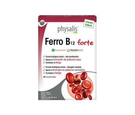 Physalis Ferro B12 Forte 45comps