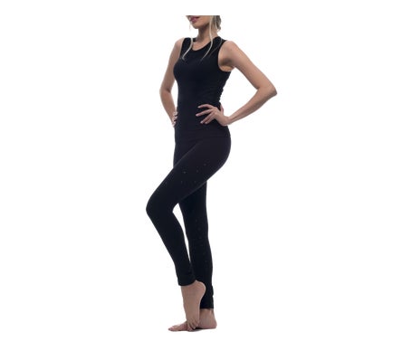 Anaissa Namasté Set Legging y Top Deportivo Negro M/L