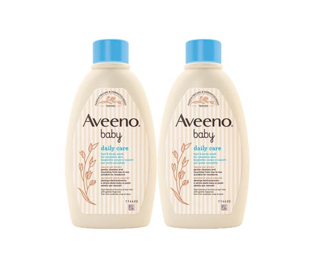 Aveeno Baby Pack Baño Suave para Pieles Sensibles 2x250ml