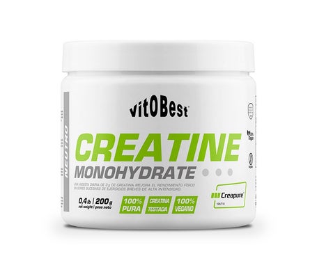 VitoBest Creatina Creapure 100% Neutro Polvo 200g