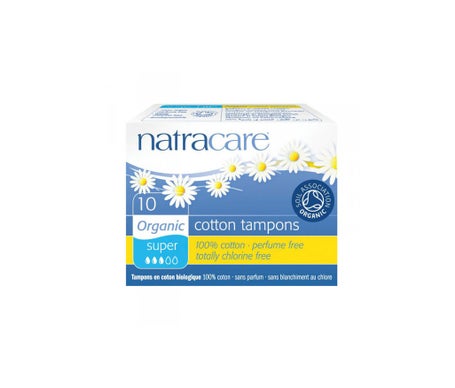 Natracare Tampón Súper sin Aplicador Bio 10uds