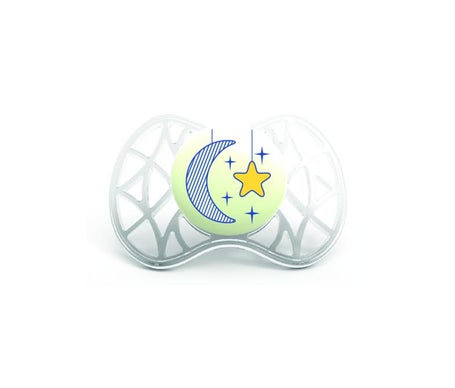 Nuvita Chupete Que Brilla En La Oscuridad Tetina +6M 1ud