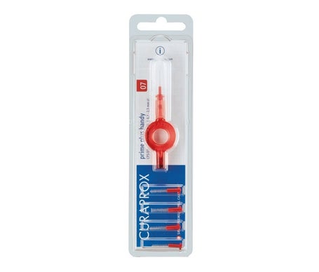Curaprox Prime Plus Handy Cepillo Interdental Rojo 5uds