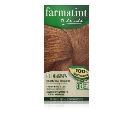 Farmatint Gel 8R Rubio Claro Cobrizo 135ml
