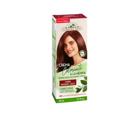 Corpore Sano Crema Colorante Cabello Caoba 80ml