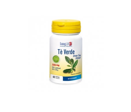 TÉ VERDE LONGLIFE 60CPS DE VERDURAS