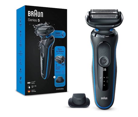 Braun Máquina de Afeitar Series 5 51-B1200S Azul 1ud