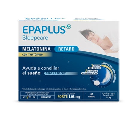 Epaplus Forte+Retard Melatonin 1,98mg und Tryptophan 60 Tabletten