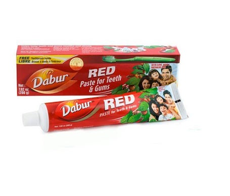 Dabur Dentífrico Rojo con Minerales 100g