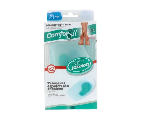 Comforsil talonera silicona con cazoleta para espolón T-41-43 2uds