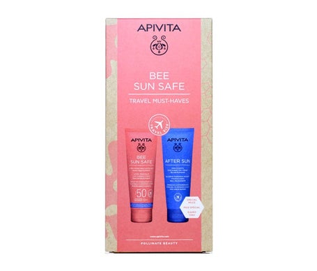 Apivita Bee Sun Safe Pack Viaje Hydra Fresh SPF50+ + After Sun
