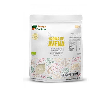 Energy Feelings Harina Avena sin Gluten Xxl Bio 1kg