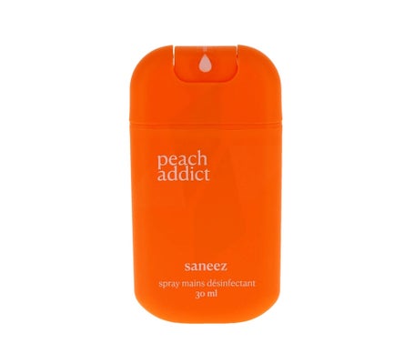Saneez Spray Desinfectante Manos Peach Addict 30 ml