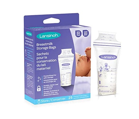 Lansinoh Bolsas para Leche Materna 25uds