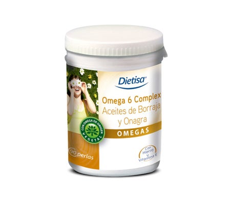 Dietisa Omega 6 Complex Aceite de Borraja y Onagra 90 Perlas
