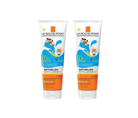 La Roche Posay Anthelios Dermo-Pediatrics Gel Wet Skin SPF50+ 2x250ml