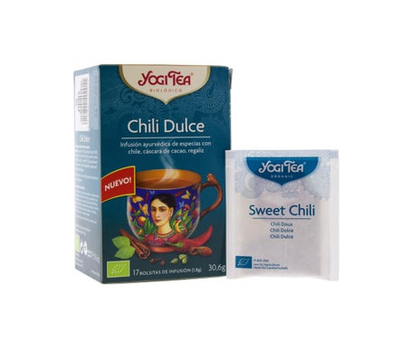 Yogi Tea chili dulce 17 bolsas