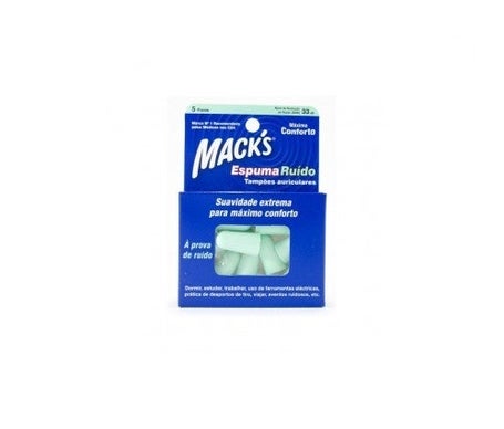 'Mack''s® Espuma Ruido 5 pares'